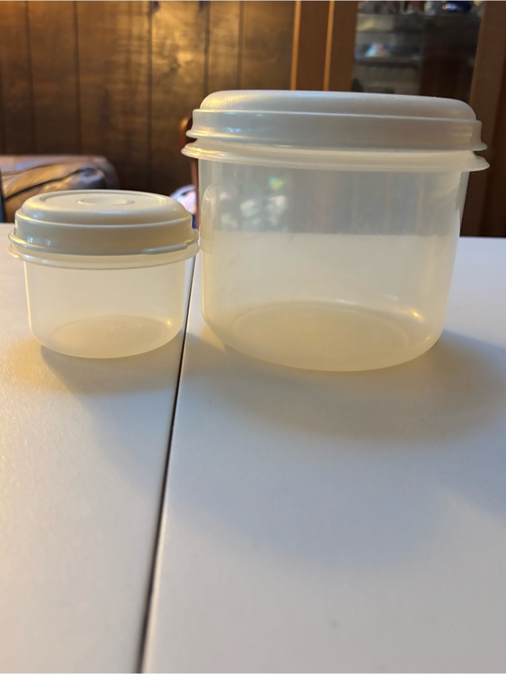 Rubbermaid Servin Saver #8 6 cups & #6 1 cup- See description for flaw